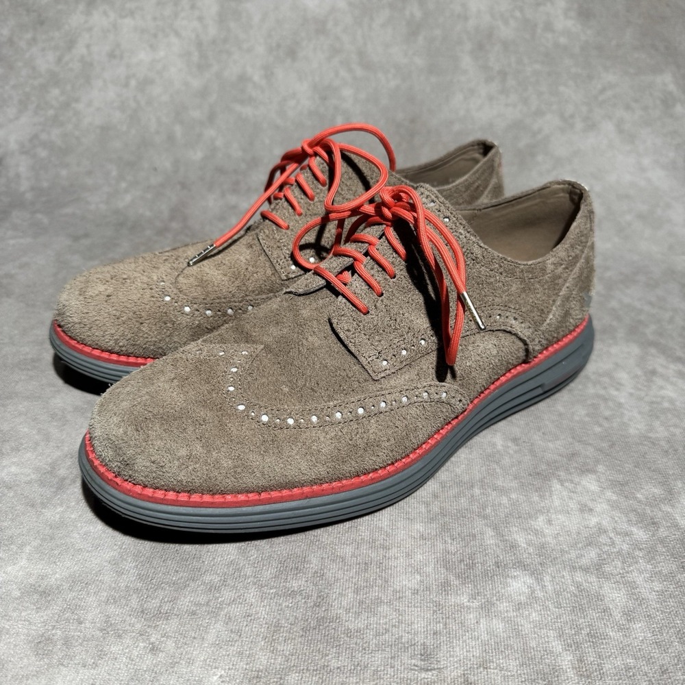 Cole Haan x Staple Pigeon Sz 8.5m Original Grand Wingtip Oxford Shoes C37151